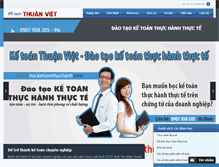 Tablet Screenshot of hocketoanthuchanh.com